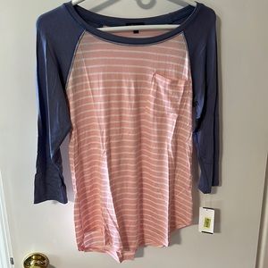 NWT Women’s Baseball Tee - Size Medium